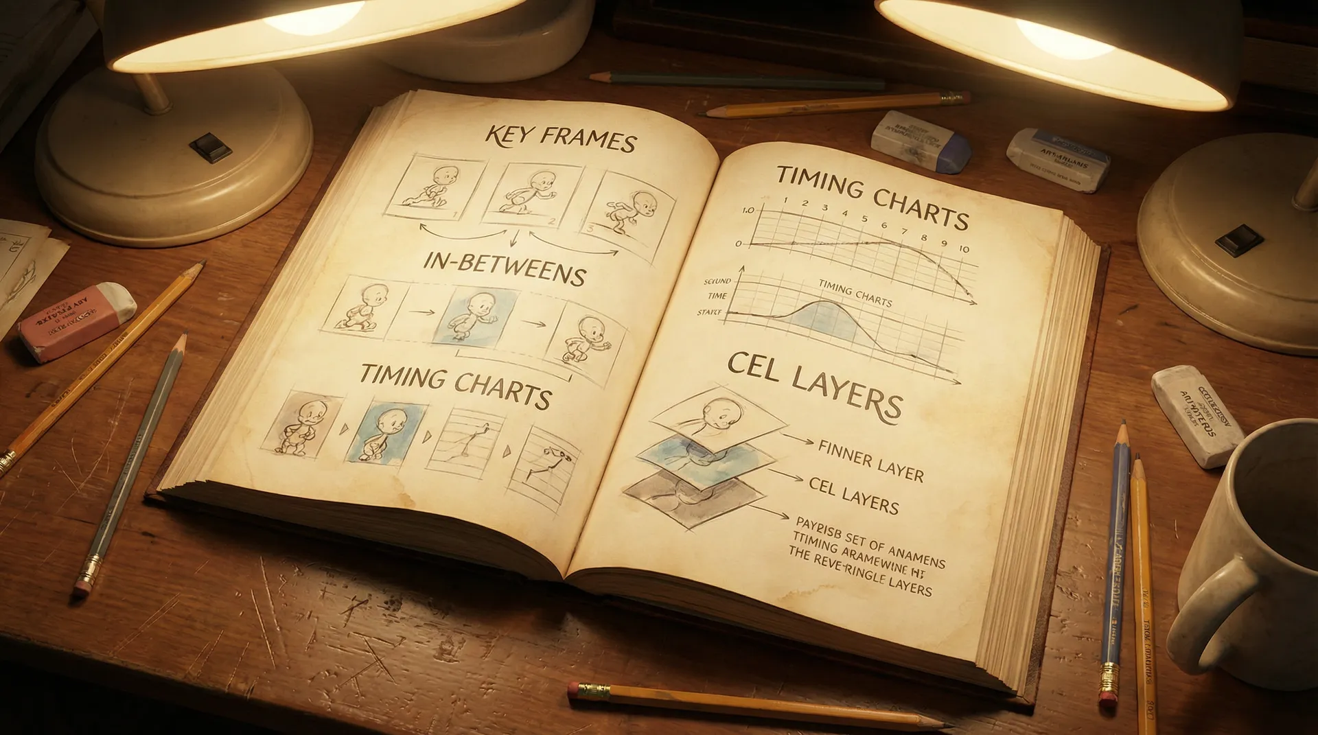 羞羞漫画 动画制作术语图解参考书